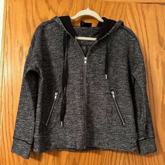 The Kooples Tops - The Kooples Sport Full Zip Hooded Sweatshirt - Size M